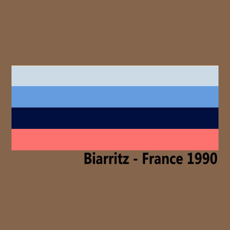 Biarritz France 1990 Premium Tee by FloraArt | Teevron