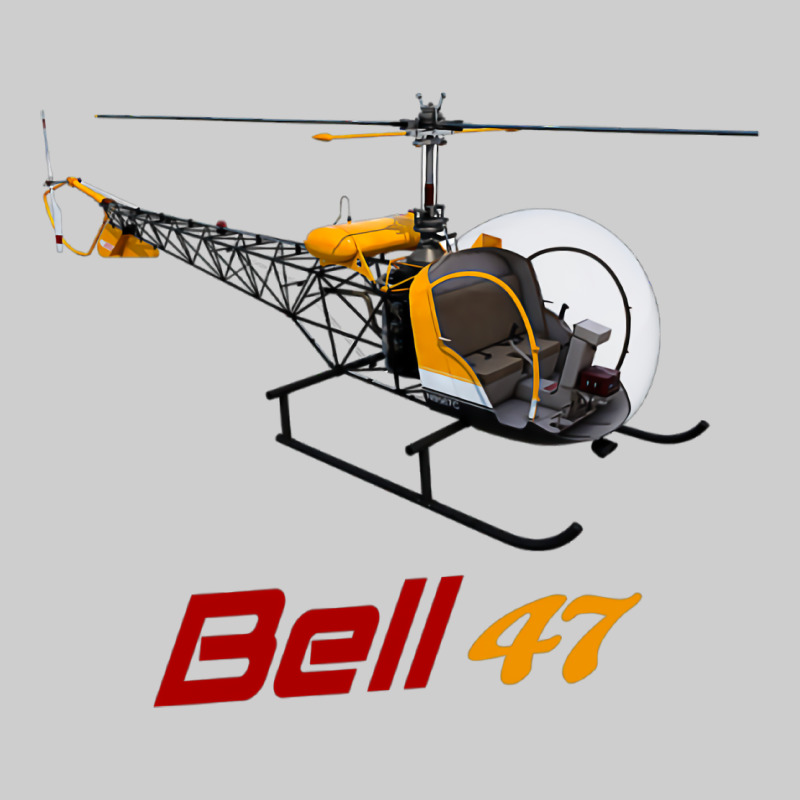 Bell 47 Helicopter Premium Tee by ArtMosaic | Teevron