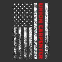 Union Carpenter With A Vintage American Flag For Fans | Teevron