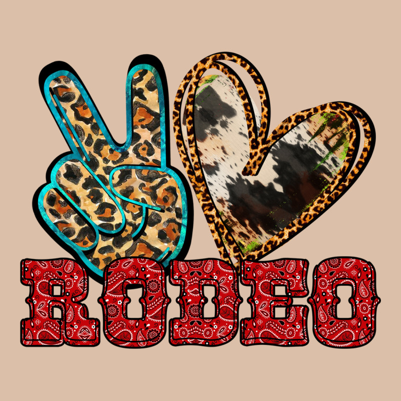 Peace Love Rodeo Urban Heavy Tee by Jasminsmagicworld | Teevron