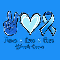 Peace Love Cure Stomach Cancer Classic Tee | Teevron