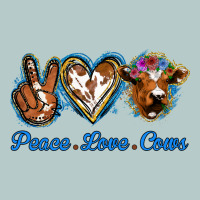 Peace Love Cows Heavy Core Tee | Teevron
