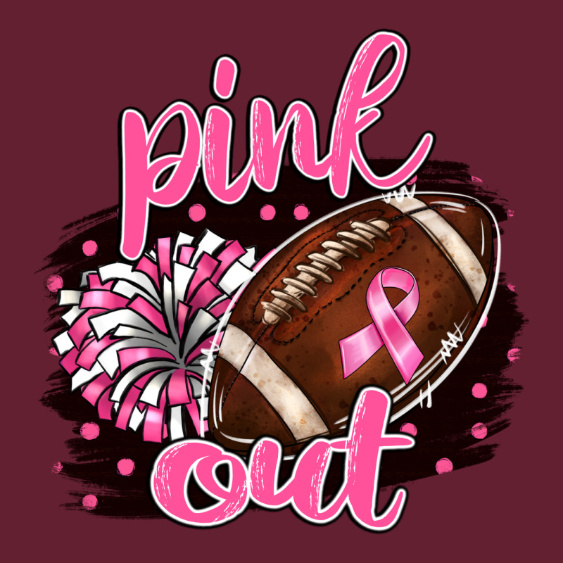 Pink Out Football Classic Tee by BarkalooDesign | Teevron
