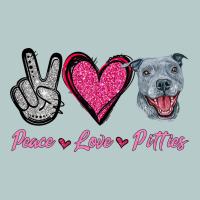 Peace Love Pitties Heavy Core Tee | Teevron