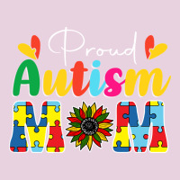 Proud Autism Mom Sunflower Ladies Tee | Teevron