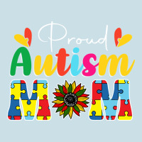 Proud Autism Mom Sunflower Ladies Tee | Teevron