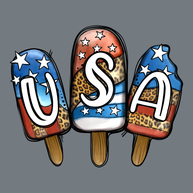 Usa Patriotic Leopard Popsicles Heavyweight Sweatshirt by Jasminsmagicworld | Teevron