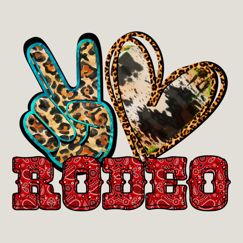 Peace Love Rodeo Heavy Core Tee by Jasminsmagicworld | Teevron