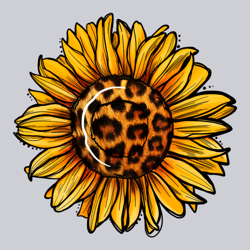 Sunflower Leopard Heavyweight Sweatshirt by Jasminsmagicworld | Teevron