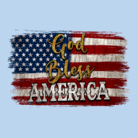 God Bless America Distressed Flag Classic Tee | Teevron