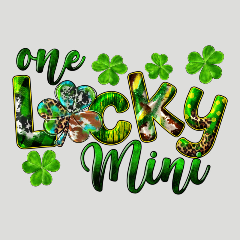 St. Patrick's Day One Lucky Mini Zipper Hoodie by RanaPortraitStore | Teevron