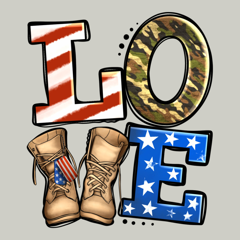 4th Of July Army Love Heavyweight Hoodie by Jasminsmagicworld | Teevron