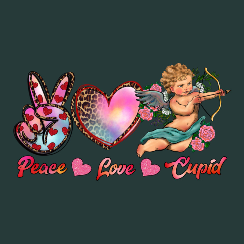 Peace Love Cupid Premium Sweatshirt by RanaPortraitStore | Teevron