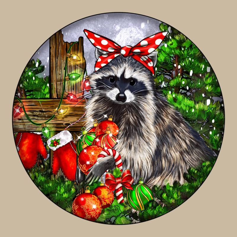 Christmas Raccoon Long Sleeve Tee by LillyAllenDesigns | Teevron