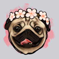 Pug Floral Heavyweight Sweatshirt | Teevron