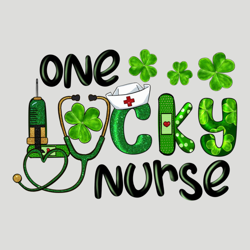 Saint Patricks One Lucky Nurse Zipper Hoodie by RanaPortraitStore | Teevron