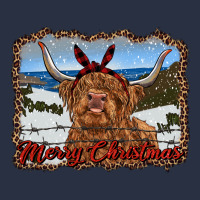 Merry Christmas Highland Cow With Farm Heavyweight Sweatshirt | Teevron