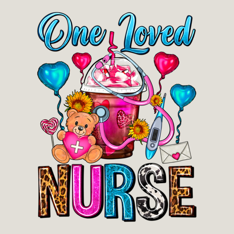 One Loved Nurse Valentines Day Frappe Coffee Heavy Core Tee by FaDigitalArtStudio | Teevron