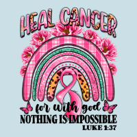 Heal Cancer Rainbow Ladies Tee | Teevron