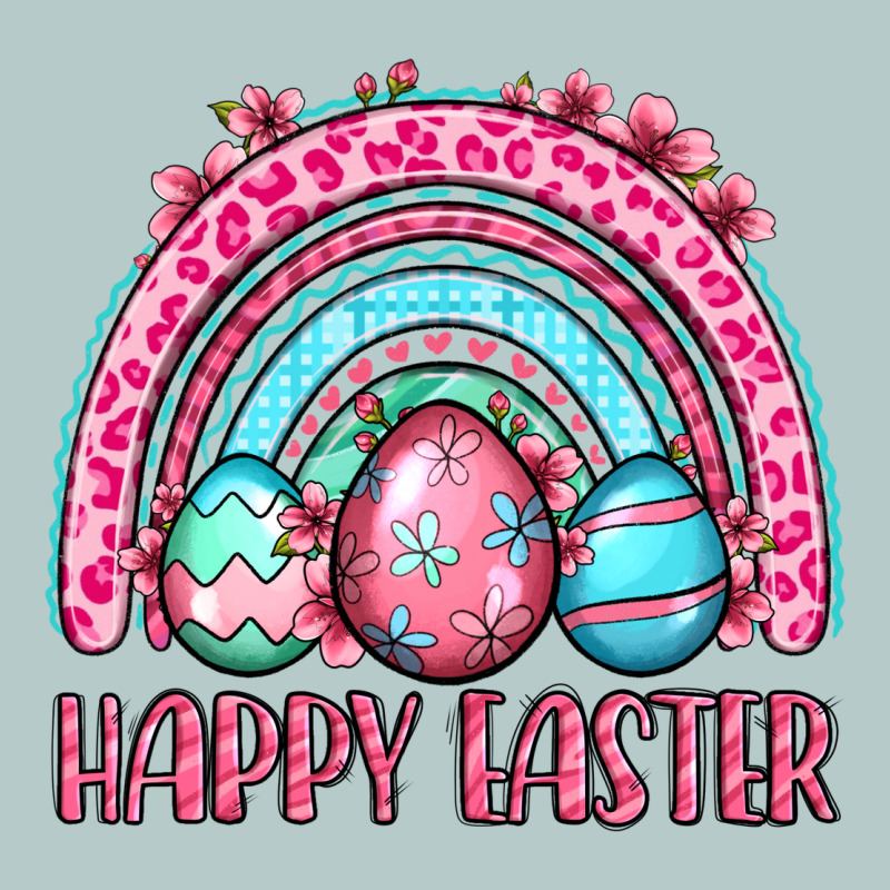 Happy Easter Eggs Rainbow Heavy Core Tee by OliviaCreatesArt | Teevron