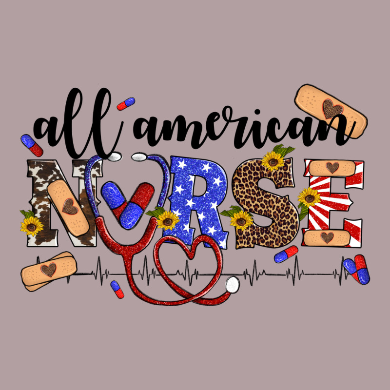 All American Nurse Vintage Hoodie by Artiststas | Teevron