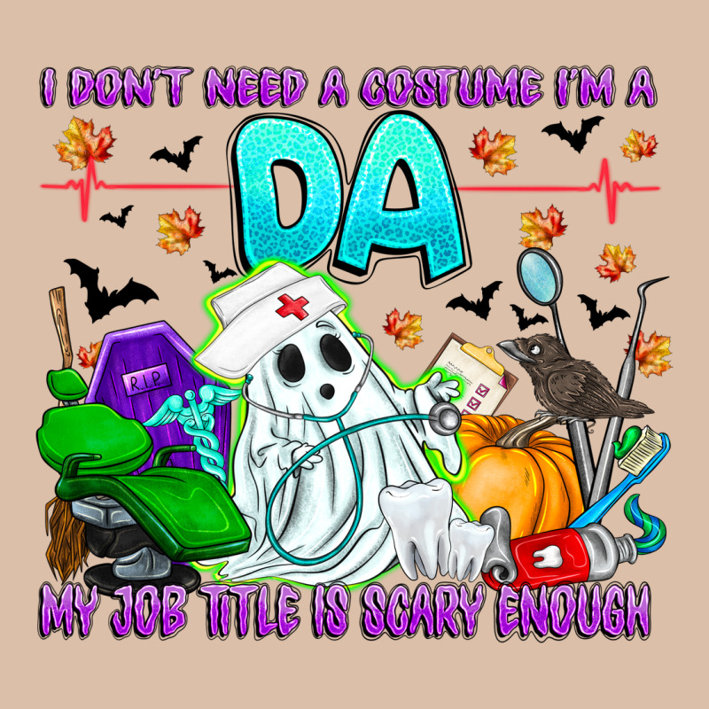 I Don't Need A Costume Im A Da My Job Title Is Sca Urban Heavy Tee by CowhideDigitalArt | Teevron
