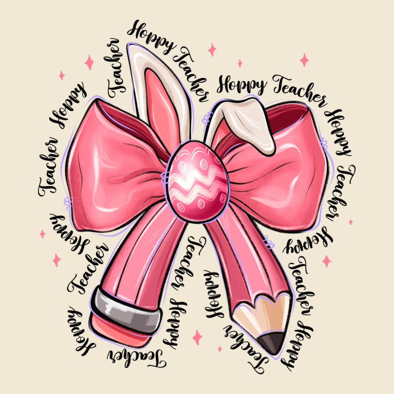 Easter Bunny Pencil Bow Ladies Tee by CowhideDigitalArt | Teevron