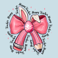 Easter Bunny Pencil Bow Ladies Tee | Teevron