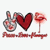 Peace Love Flamingo Urban Heavy Tee | Teevron