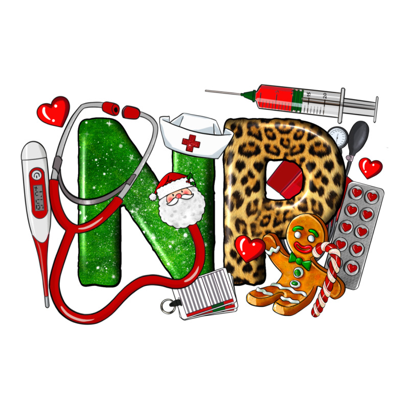 Christmas Nr Nurse Practitioner Nurse Ladies Tee by LillyAllenDesigns | Teevron