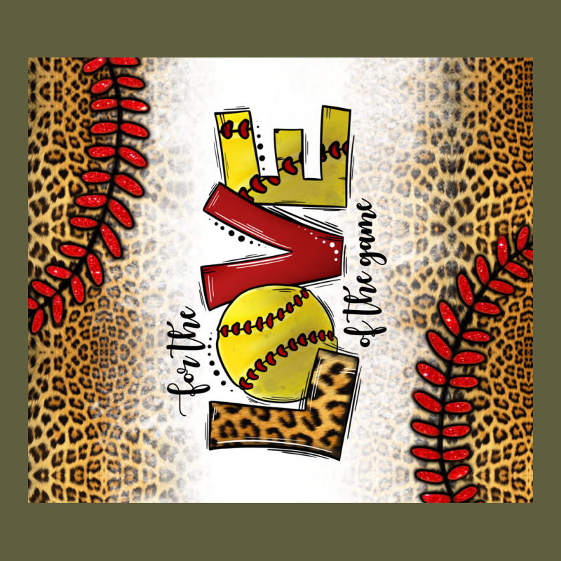 For The Love Of The Game Softball Vintage Tee by chombo | Teevron
