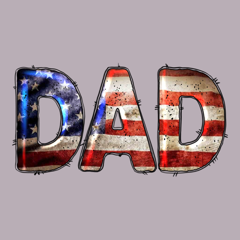 American Flag Dad 4th Of July Vintage Tee by LillyAllenDesigns | Teevron
