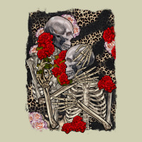 Two Skeletons Hugging Valentine's Day Heavy Core Tee | Teevron