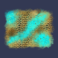 Turquoise Leopard Background Heavyweight Hoodie | Teevron