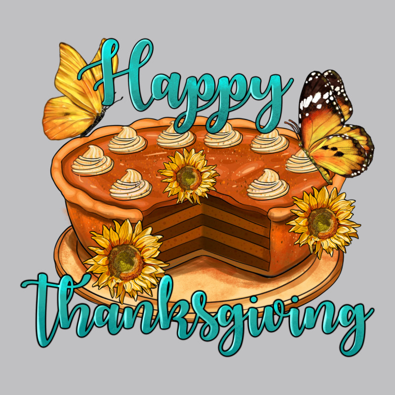 Happy Thanksgiving Pumpkin Pie Long Sleeve Tee by LillyAllenDesigns | Teevron