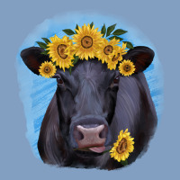 Black Angus With Sunflower Urban Hoodie | Teevron