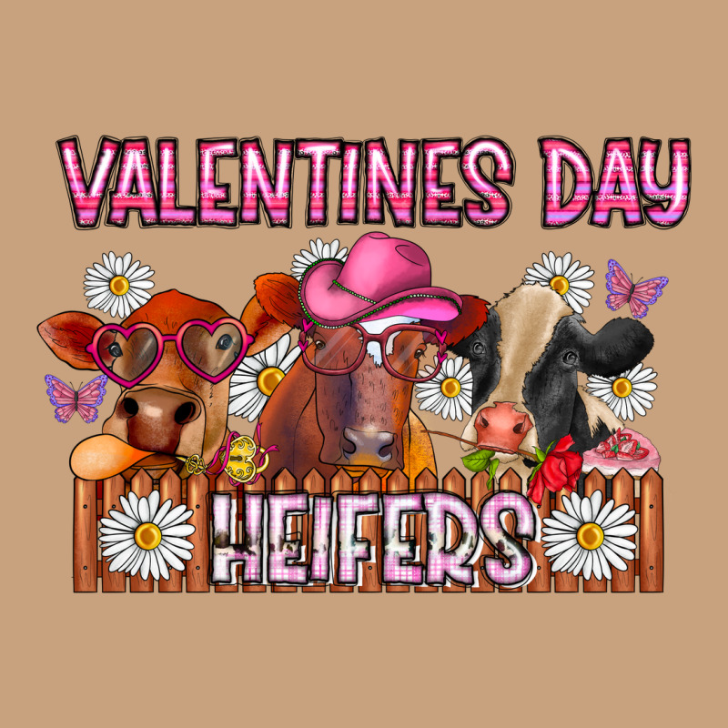 Valentines Day Heifers Vintage Tee by CowhideDigitalArt | Teevron