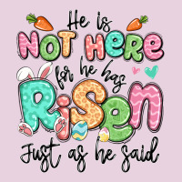 Easter He Is Not Here For He Has Risen Just As He Ladies Tee | Teevron