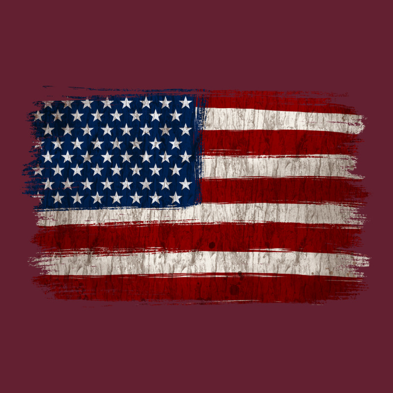 Distressed American Flag Classic Tee by Jasminsmagicworld | Teevron