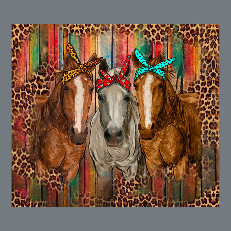 Western Horses With Bandanas Heavyweight Sweatshirt by RanaPortraitStore | Teevron