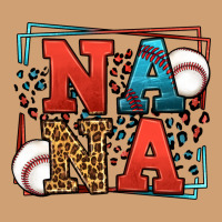 Baseball Nana Leopard Frame Vintage Tee | Teevron