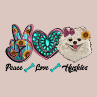 Peace Love Pomeranian Premium Hoodie | Teevron