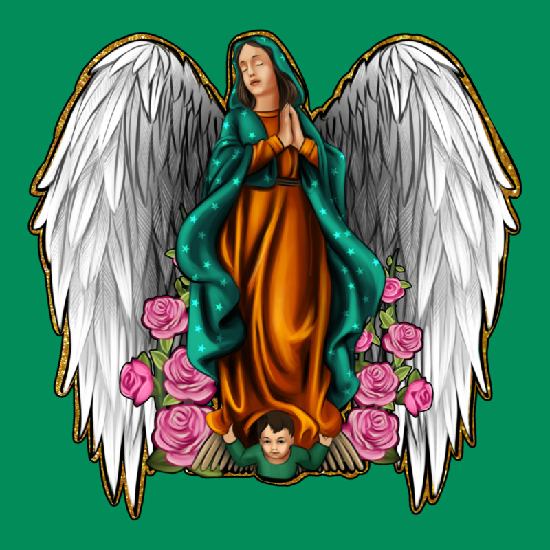 Angel Wing Lady Of Guadalupe Urban Hoodie by Jasminsmagicworld | Teevron