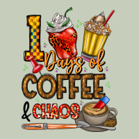 100. Days Of Coffee  Chaos Ladies Tee | Teevron