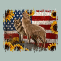 American Th Of July Wolves Heavyweight Hoodie | Teevron