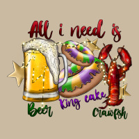 All I Need Is Beer King Cake Crawfish Long Sleeve Tee | Teevron