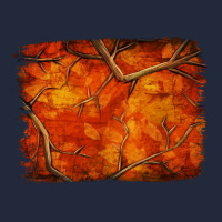 Orange Hunter Camouflage Pattern Brushstroke Premium Sweatshirt | Teevron