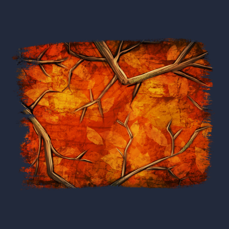 Orange Hunter Camouflage Pattern Brushstroke Premium Sweatshirt by Jasminsmagicworld | Teevron