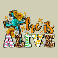 Easter Day He Is Alive With Cross Heavy Core Tee | Teevron