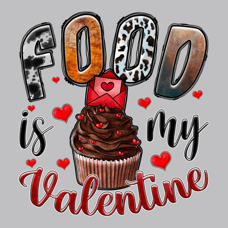 Food İs My Valentine Long Sleeve Tee by SublimationCraftShop | Teevron